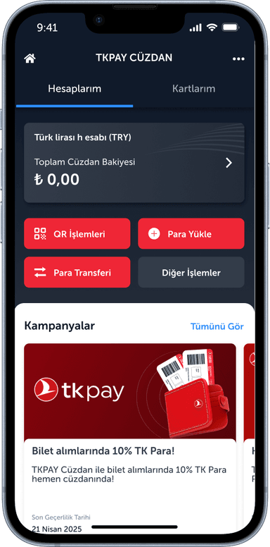 TKPAY Cüzdan'ı Kullanmaya Başlayın