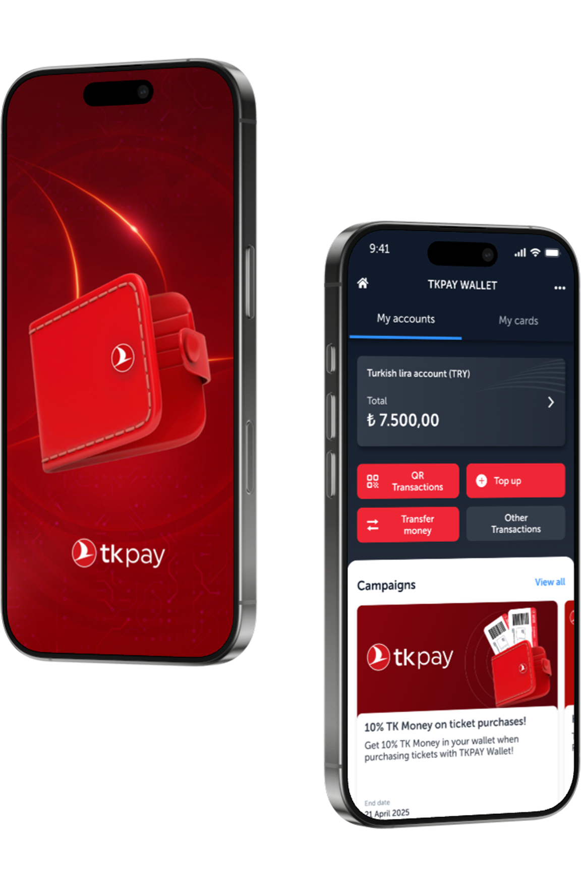 TKPAY App Mobile View